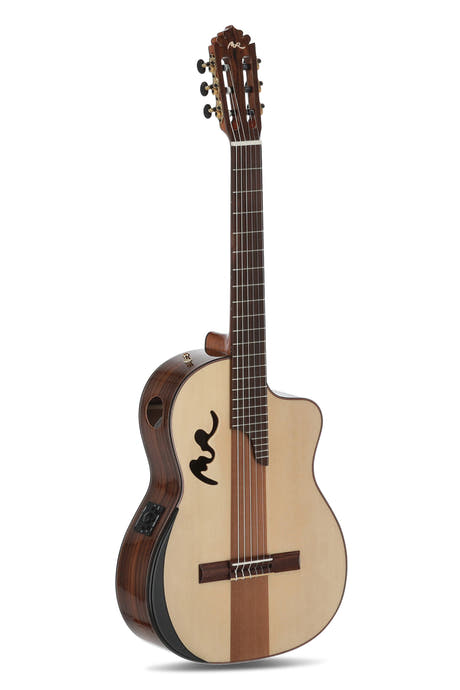 Manuel Rodriguez elektroakustisk Café Cortado Cutaway - Santos palisander (glans)
