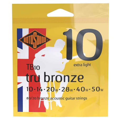 Rotosound Tru Bronze TB10 westerngitarstrenger 10-50
