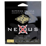 Rotosound strenger for akustisk Gitarer Nexus Coated – sett Extra Light 10-50 (NXA10)
