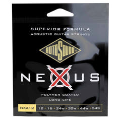 Rotosound strenger for akustisk Gitarer Nexus Coated – sett Medium Light 12-54 (NXA12)