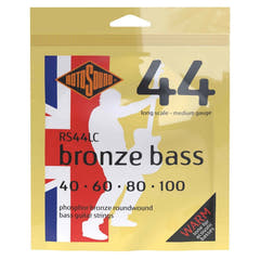 Rotosound strenger for akustisk bass Bronze Bass 44 - Sett 4-strengs Medium 40-100 (RS44LC)