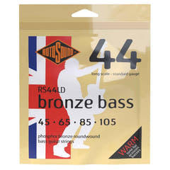 Rotosound strenger for akustisk bass Bronze Bass 44 - Sett 4-strengs Standard 45-105 (RS44LD)