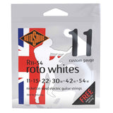 Rotosound Roto Whites R11-54 elgitarstrenger 11-54