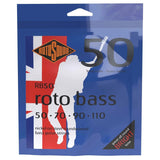 Rotosound E-bass-strenger Roto Bass - Sett 4-strengs Nickel Heavy 50-110 (RB50)