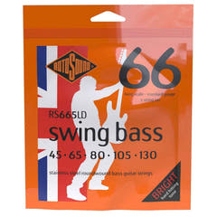 Rotosound E-bass-strenger Swing Bass 66 - Sett for 5-strengers rustfritt stål Standard 45-130 (RS665LD)