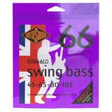 Rotosound E-bass-strenger Swing Bass 66 Double Ball End - Sett 4-str. Medium 45-105 Double Ball (RDB66LD)