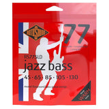 Rotosound Jazz Bass Strings Jazz Bass 77 - sett 5-strengs flatwound standard 45-130 (RS775LD)