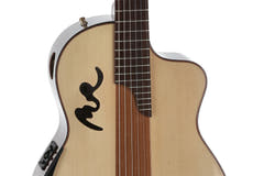 Manuel Rodriguez elektroakustisk Café Cortado Cutaway - Santos palisander (glans)