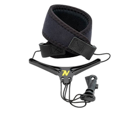 Neotech Bravo Strap saksofonrem med metallramme, matt svart