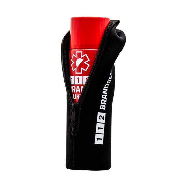 112 brannslukker 400 ml. inkl. neoprenetui