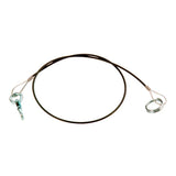 Sikringswire for tilhengerbrems 110 cm.100N/98kg plastb