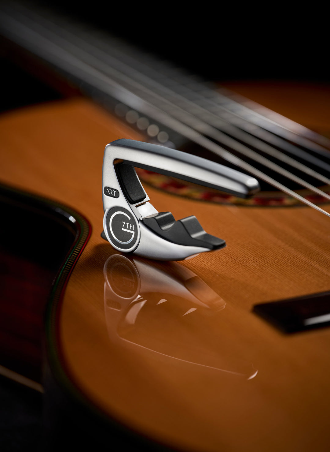 G7th Capo Performance - Classic Gitarer, sølv (C83013)