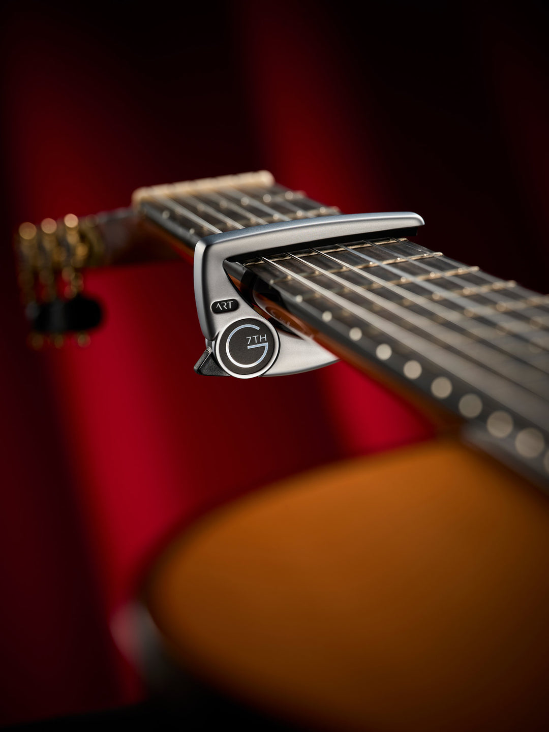 G7th Capo Performance - Classic Gitarer, sølv (C83013)
