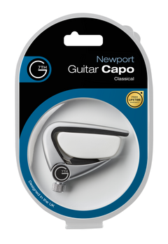 G7th Capo Newport - klassisk gitar, sølv (C33013)