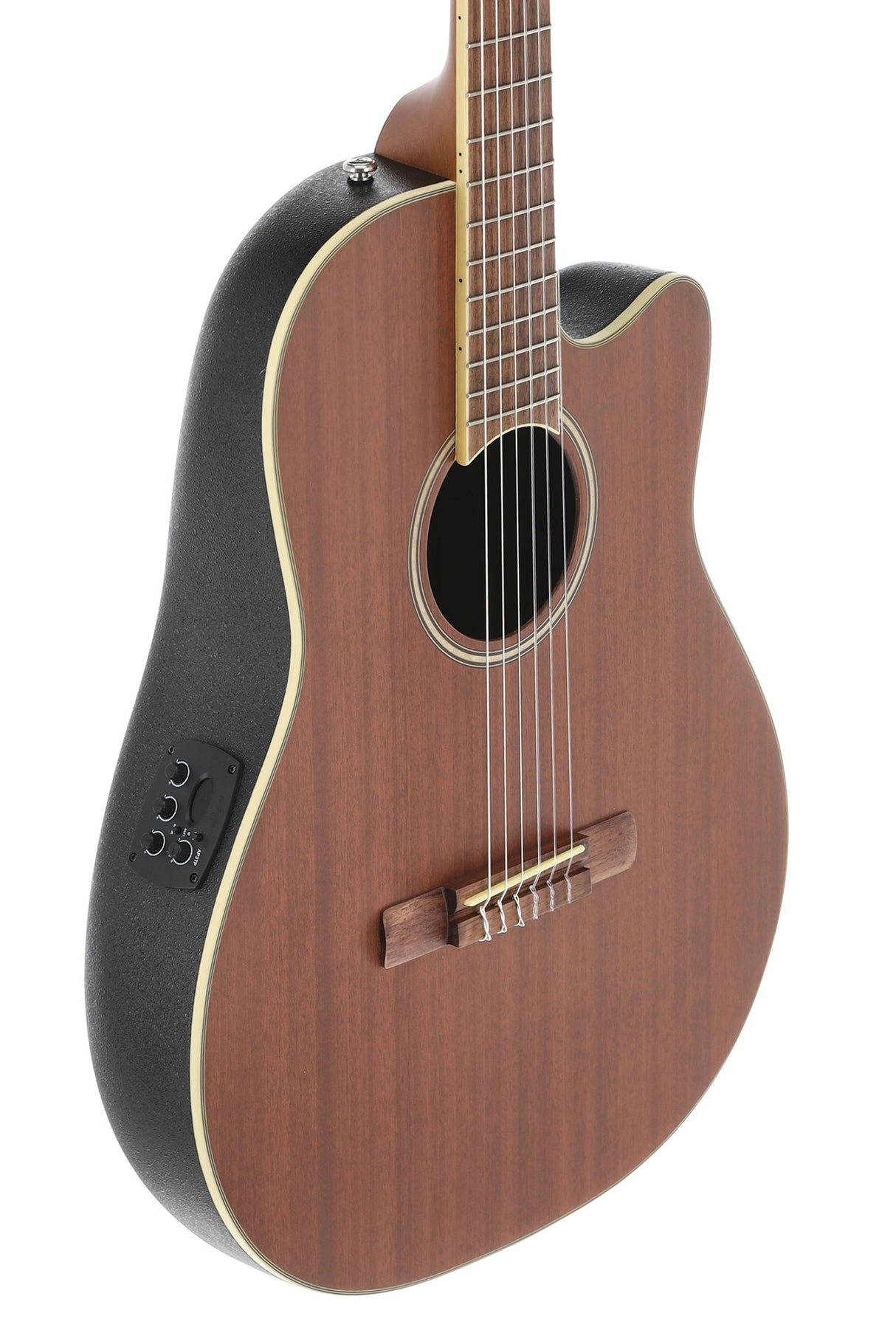 Applause E-akustisk klassisk Gitarer AB24CII Mid Cutaway Nylon - Natural Satin (AB24CM-4S)