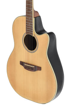 Applause E-akustisk Gitarer AB24II CS Mid Cutaway - Naturlig sateng (AB24-4S)