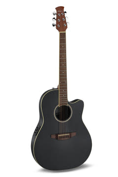 Applause E-akustisk Gitarer AB24II CS Mid Cutaway - Svart sateng (AB24-5S)