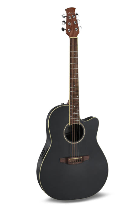 Applause E-akustisk Gitarer AB24II CS Mid Cutaway - Svart sateng (AB24-5S)