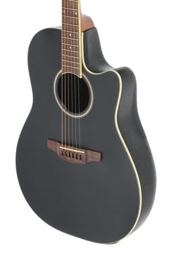 Applause E-akustisk Gitarer AB24II CS Mid Cutaway - Svart sateng (AB24-5S)
