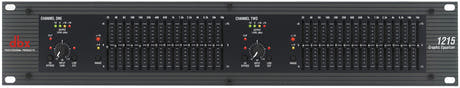 dbx 1215 2x 15-bånds grafisk equalizer