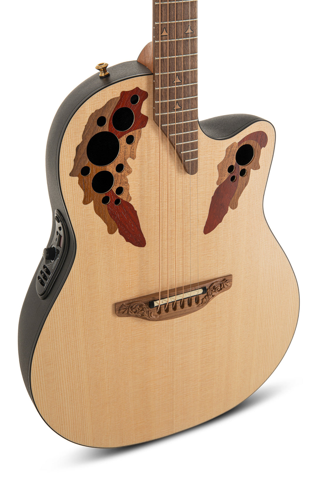 Ovation E-akustisk Gitarer Pro Series Elite USA - Natural Satin (1768-4S-G)