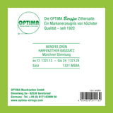 Optima strenger for sitar Harp/air resonance sitar nylon grønn 1321 – bass-sett (1321.MSBA)