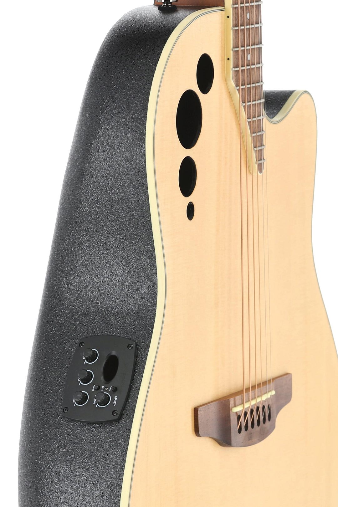 Applause E-akustisk Gitarer AE44II Mid Cutaway - Natural sateng (AE44-4S)
