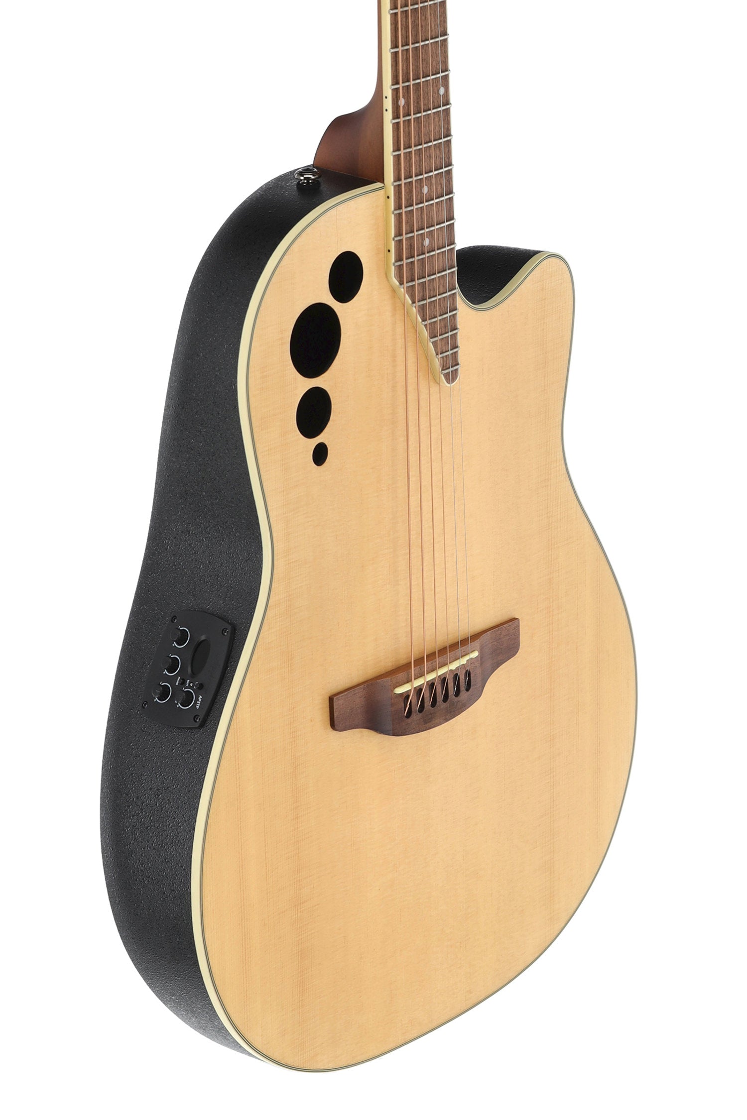 Applause E-akustisk Gitarer AE44II Mid Cutaway - Natural sateng (AE44-4S)