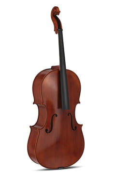 GEWA Europa Maestro cello 4/4, kastanjebrun spritllakk