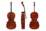 GEWA Europa Maestro cello 7/8, maroon spritlakk