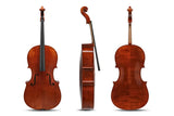 GEWA Europa Maestro cello 4/4, maroon spritlakk
