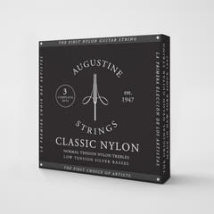 Augustine strenger for klassisk gitar Classic Label - 3 x sett Classic Black (normal/lav)