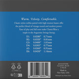 Augustine strenger for klassisk gitar Classic Label - 3 x sett Classic Blue (normal/high)