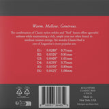 Augustine strenger for klassisk gitar Classic Label - 3 x sett Classic Red (normal/medium)