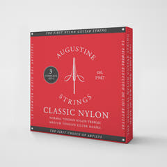 Augustine strenger for klassisk gitar Classic Label - 3 x sett Classic Red (normal/medium)