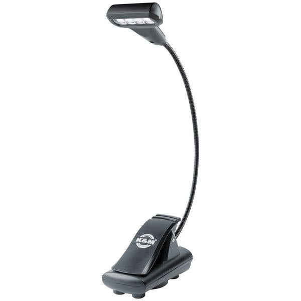 K&M 12274 Musikkstativ lys 4 LED