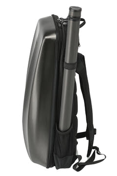GEWA ryggsekk for Fioliner-etui Space Bag - Titanium 1/2 - 1/4 (33 x 63 (med bueetui 66 ) x 19 cm)