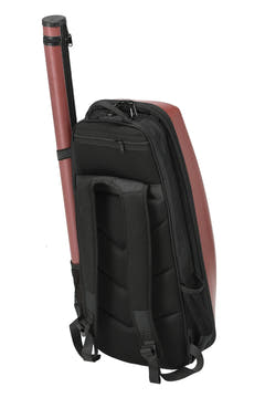 GEWA ryggsekk for Fioliner-etui Space Bag - Red 4/4 - 3/4 (33 x 67 (med bueetui 79 ) x 19 cm)