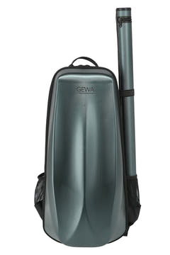 GEWA ryggsekk for Fioliner-etui Space Bag - Green 4/4 - 3/4 (33 x 67 (med bueetui 79 ) x 19 cm)
