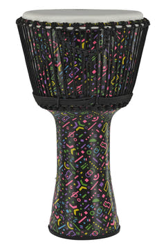 GEWA Djembe Liberty Series tau-stemt - 14" Crazy Neon