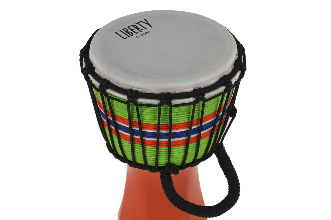 GEWA Djembe Liberty-serien tau-stemt - 7" Oransje