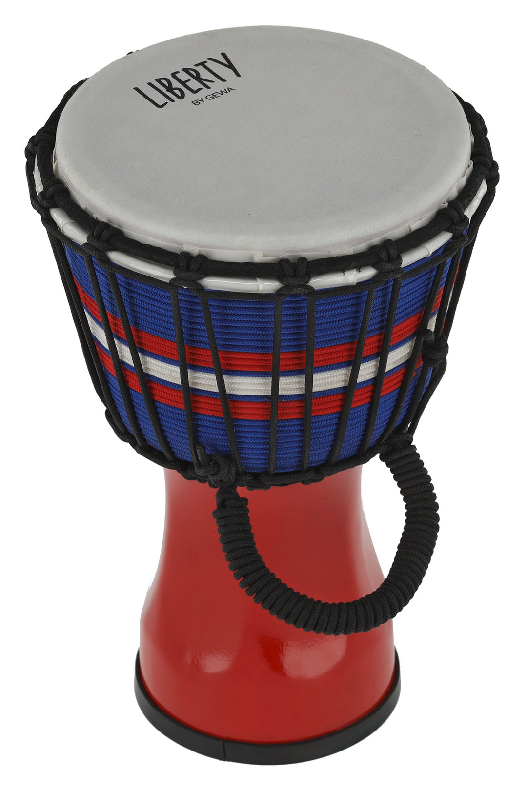 GEWA Djembe Liberty-serien tau-stemt - 7" Rød