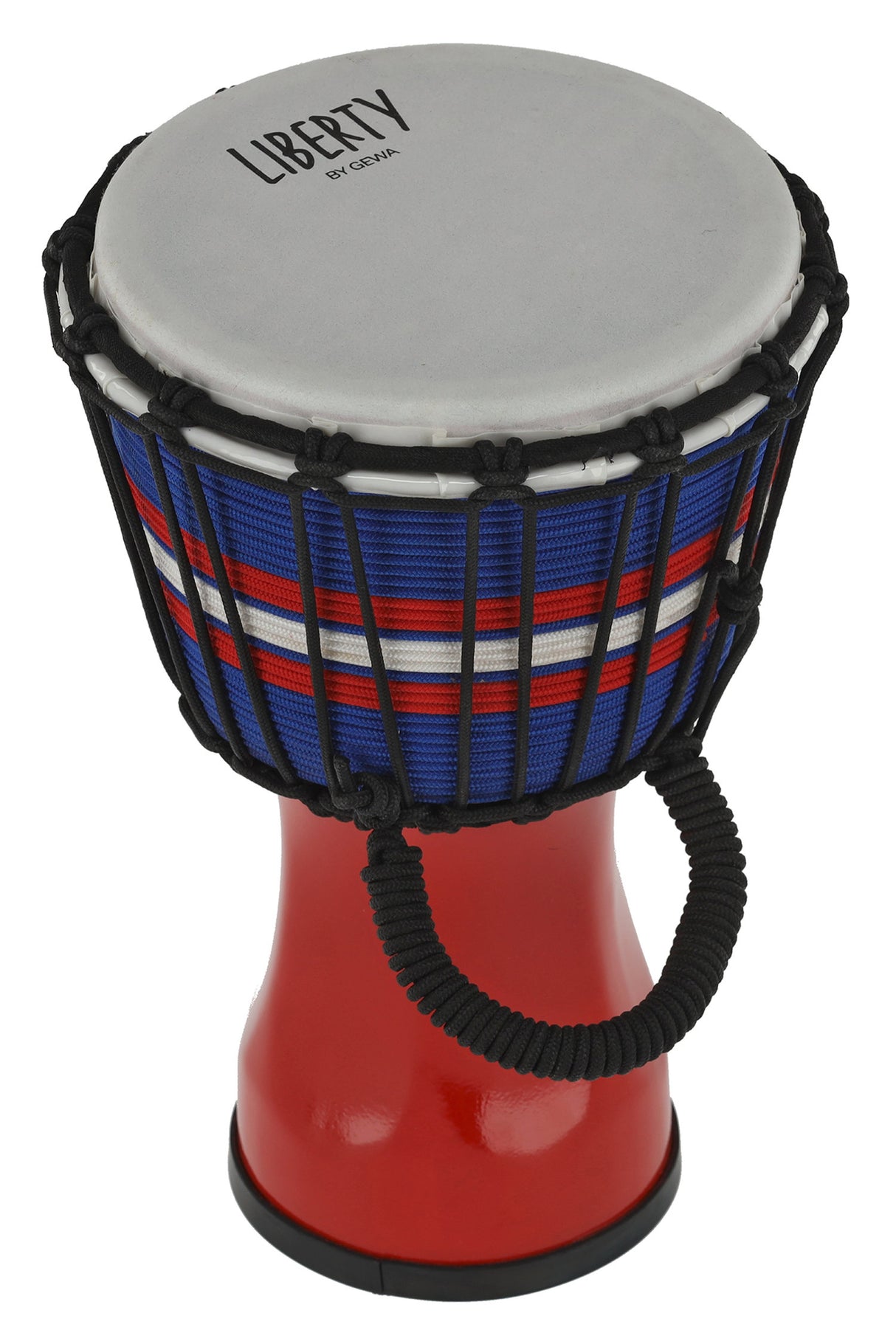 GEWA Djembe Liberty-serien tau-stemt - 7" Rød
