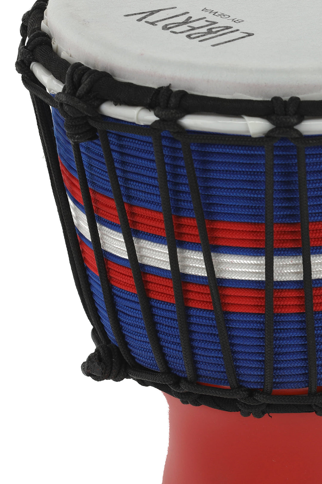 GEWA Djembe Liberty-serien tau-stemt - 7" Rød