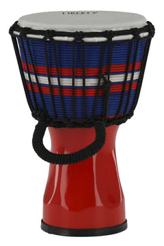 GEWA Djembe Liberty-serien tau-stemt - 7" Rød