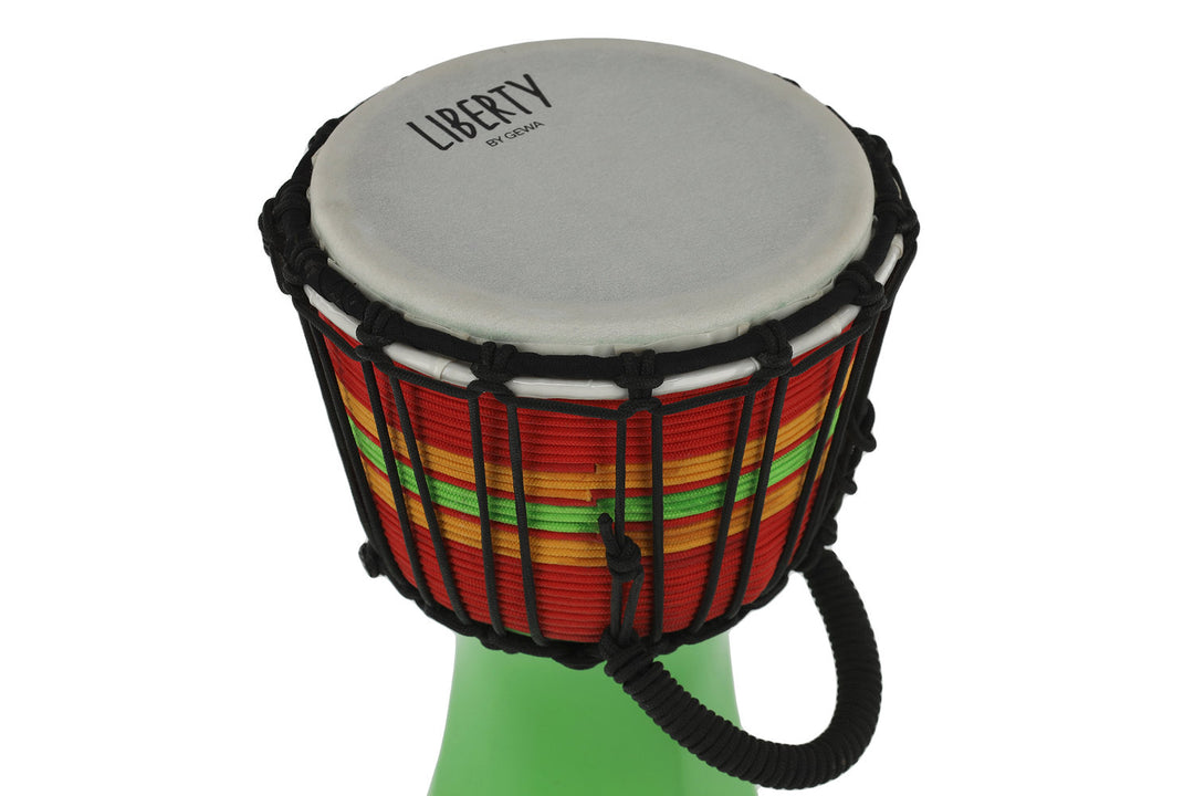 GEWA Djembe Liberty-serien tau-stemt - 7" Grønn
