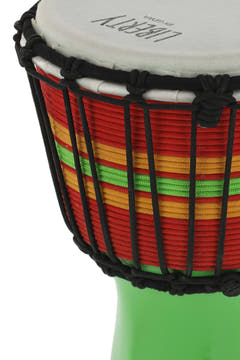 GEWA Djembe Liberty-serien tau-stemt - 7" Grønn