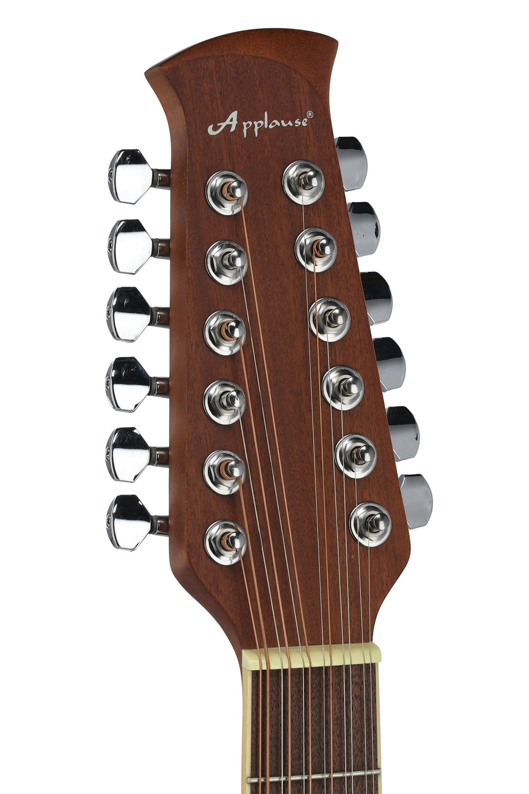 Applause E-akustisk Gitarer AB2412II Mid Cutaway 12-string - Svart satin (AB2412II-5S)