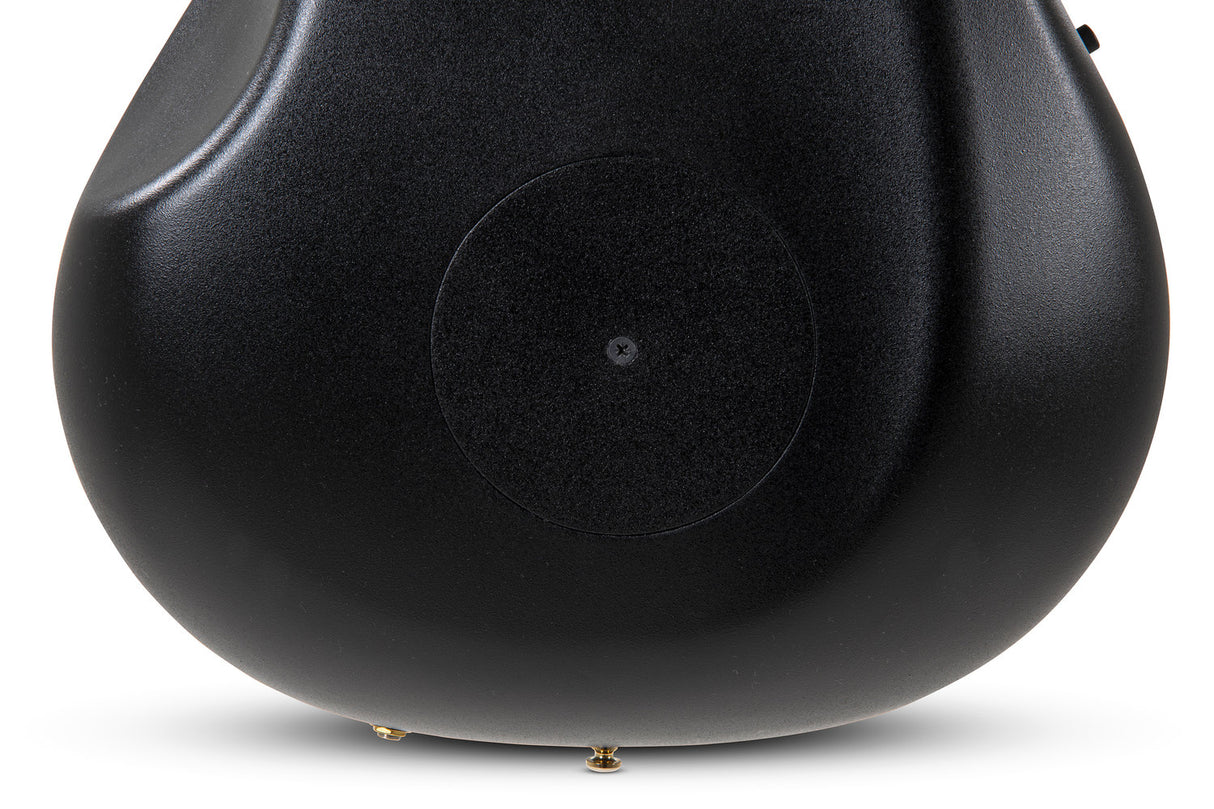 Ovation E-akustiske Gitarer Celebrity Elite Deluxe Deep Contour - Black Satin (CDX40-5-G)