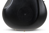 Ovation E-akustiske Gitarer Celebrity Elite Deluxe Deep Contour - Black Satin (CDX40-5-G)